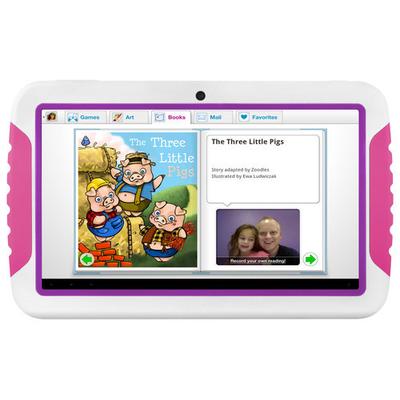 Ematic FunTab XL 9 inch Tablet with 8GB Memory - Pink - FTABXLP