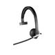 Logitech H820e Wireless Headset, Mono Headphone with Noise-Cancelling Microphone, USB, Headset Controls, Indicator LED, PC/Mac/Laptop - Black