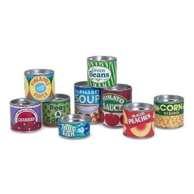 Melissa & Doug Lets Play House! Grocery Cans
