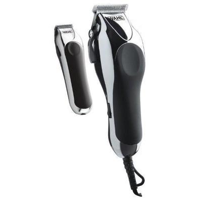 Wahl Deluxe Chrome Pro 25-Piece Complete Haircutting Kit WHL79524-5201
