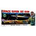 Global Gallery 'Space Super Jet Gun' by Retrogun Vintage Advertisement on Wrapped Canvas Canvas | 11 H x 22 W x 1.5 D in | Wayfair GCS-375918-22