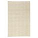 White 60 x 0.5 in Indoor Area Rug - KAS Rugs Radford Handmade Hand-Woven Flatweave Jute Ivory Area Rug Jute & Sisal | 60 W x 0.5 D in | Wayfair