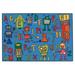 Blue 48 x 0.25 in Area Rug - Carpets for Kids KID Value Rugs™ Tufted Area Rug Nylon | 48 W x 0.25 D in | Wayfair 48.79