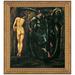 Vault W Artwork The Doom Fulfilled, 1885 by Sir Edward Coley Burne-Jones Framed Painting Print Canvas in Green | 28.5 H x 26.5 W x 1 D in | Wayfair