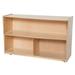 Wood Designs Natural Environments Versatile Shelf Storage w/Acrylic Back - 30"H Wood in Brown | 30 H x 48 W x 15 D in | Wayfair 13030