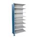 Hallowell H-Post High Capacity Closed Style 7 Shelf Shelving Unit Add-on Wire/Metal in White | 87 H x 36 W x 18 D in | Wayfair AH5523-1807PB