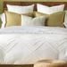 Eastern Accents Sandler Single Reversible Comforter Linen/Cotton in White | Twin Duvet Cover | Wayfair DVT-309T