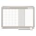 Mastervision Wall Mounted Magnetic board Metal/Steel in White | 24 H x 0.8 D in | Wayfair BVCGA0397830