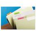 Post-it® Durable Hanging File Tabs Paper & Cardstock in Pink/Green/Yellow | 1.5 H x 2 W x 0.45 D in | Wayfair MMM686PLOY