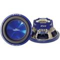 Pyle PLBW124 8 Inch 600 Watt Injection Molded Cone Car DVC Audio Subwoofer Blue