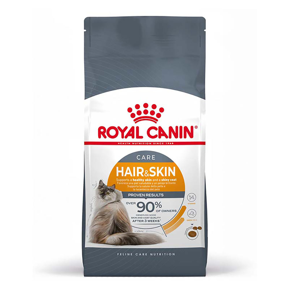 4kg Hair & Skin Care Royal Canin Dry Cat Food