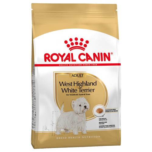 2 x 3kg West Highland White Terrier Adult Royal Canin Hundefutter trocken