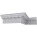 Ekena Millwork 7 3/4"H x 5 1/2"P x 9 1/2"F x 94 1/2"L Odessa Leaf Dentil Crown Moulding Urethane | 7.75 H x 96 W x 5.5 D in | Wayfair MLD07X05X09OD