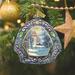 G Debrekht Treasured Memories Harbor Light Holiday Shaped Ornament Plastic in Blue/Gray/White | 3 H x 3.5 W x 1.5 D in | Wayfair 6102832