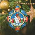 G Debrekht Treasured Memories Nutcracker Ballet Ornament Hanging Figurine Ornament Plastic in Blue/Indigo | 3 H x 3.5 W x 1.5 D in | Wayfair