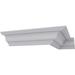 Ekena Millwork 5"H x 7 1/2"P x 9 3/8"F x 94 1/2"L Niobe Smooth Crown Moulding Urethane | 5 H x 94.5 W x 7.5 D in | Wayfair MLD05X07X09NI