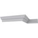 Ekena Millwork 4 1/2"H x 3 3/4"P x 6"F x 94 1/2"L Dublin Crown Moulding Urethane | 4.5 H x 94.63 W x 3.75 D in | Wayfair MLD04X03X06DU