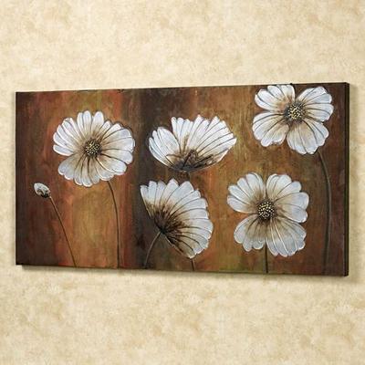 Dancing Blooms Canvas Art Multi Warm , Multi Warm