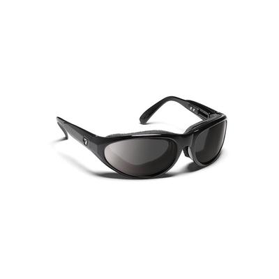 7 Eye Diablo- SharpView Polarized Copper Sunglasses Glossy Black M-L 170554