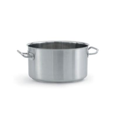 Vollrath Intrigue Sauce Pot, 24 qt, Stainless Body, Mirror Finish, 14-1/16 in D