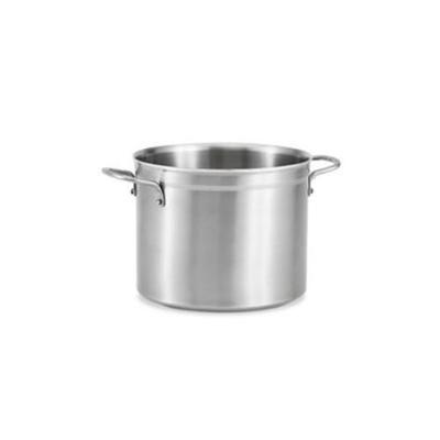 Vollrath Tribute 3 Ply Stock Pot, 6 qt, Stainless, Loop Handles, 9 in Diameter