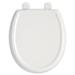 American Standard Cadet Elongated Toilet Seat Plastic Toilet Seats in White | 2.1875 H x 17.875 W x 14.5 D in | Wayfair 5350110.020