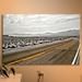 ArtWall Slow Curves by Mark Ross - Wrapped Canvas Photograph Print Canvas in Brown/Gray | 8 H x 10 W x 2 D in | Wayfair 0ros024a0810w