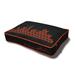 P.L.A.Y. Cosmopolitan Skyline Rectangular Dog Pillow Polyester/Cotton in Orange/White/Black | 4 H x 28 W x 20 D in | Wayfair PY1006CSF