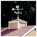 Handy Home Wood Cupola Wood/Metal/Copper in Brown | 18 H x 22 W x 22 D in | Wayfair 18814-5