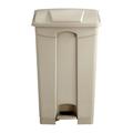 Safco Products Company Receptacle Gallon Step On Trash Can Plastic in Brown | 17 | Wayfair SAF9922TN