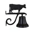 Montague Metal Products Inc. Cast Bell Metal in Black | 13.5 H x 12.5 W x 7.75 D in | Wayfair CB-1-75-SB