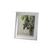 Vera Wang Grosgrain Picture Frame Metal in Gray | 10 H x 8 W in | Wayfair 54735705772