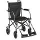 Drive Medical TC005 Travelite Transport-Rollstuhl aus Aluminium, 46 cm