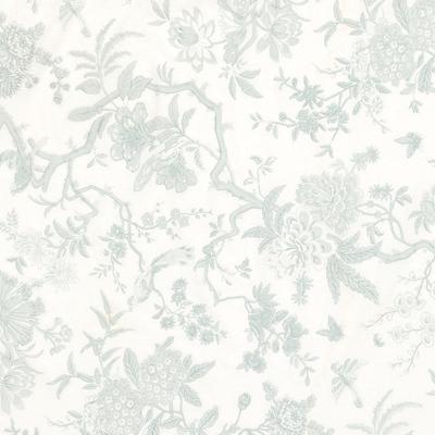 Jardin Toile Duvet Cover - Spa, King - Ballard Designs