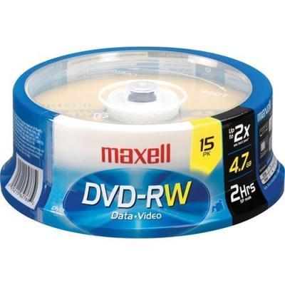Maxell DVD-RW 15 Pk Spindle