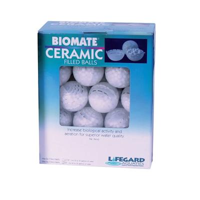 Lifegard Aquatics Bio-Mate Ceramic Refillable Media Balls, 1.5" Diameter