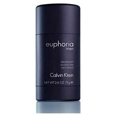 Euphoria Men by Calvin Klein 2.6 oz Deodorant Stick Alcohol Free