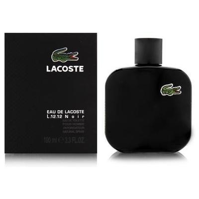 Eau de Lacoste L12.12 Noir by Lacoste for Men 3.3 oz EDT Spray