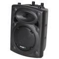 Ibiza - SLK8A-BT - Plug & Play Aktiv-Lautsprecher 8"/20cm, 300W mit integriertem Verstärker - Bluetooth, USB, SD und AUX - Schwarz