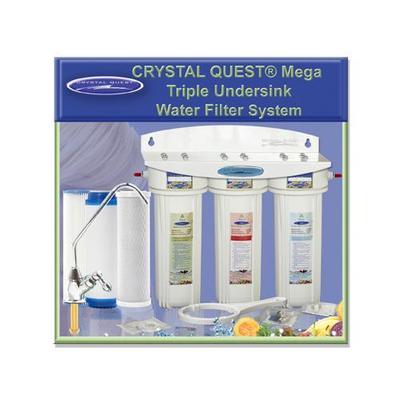 Crystal Quest Triple 8 Stage Under Sink Arsenic Water Filter
