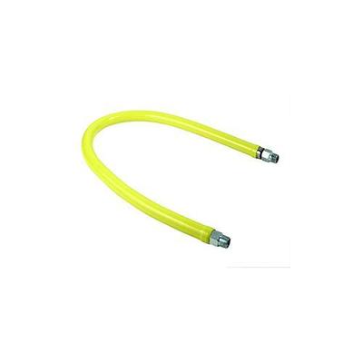 T&S Brass HG-2D-72S Safe-T-Link Gas Hose SwiveLink 3/4 NPT x 72 L