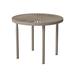 Tropitone La'Stratta Metal Outdoor Coffee Table Metal in Brown | 16 H x 20.38 W x 20.38 D in | Wayfair 8082SL_MOA