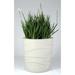 Allied Molded Products Wave Composite Pot Planter Composite in Blue | 26 H x 25 W x 25 D in | Wayfair 1W-2526-PD-38