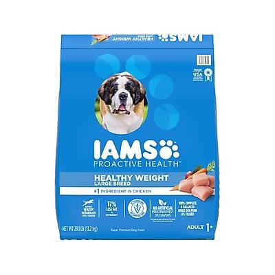 Iams Proactive Health Healthy Weight Management Large Breed Low Fat Formula with Real Chicken Adult Dry Dog Food, 29.1-lb bag