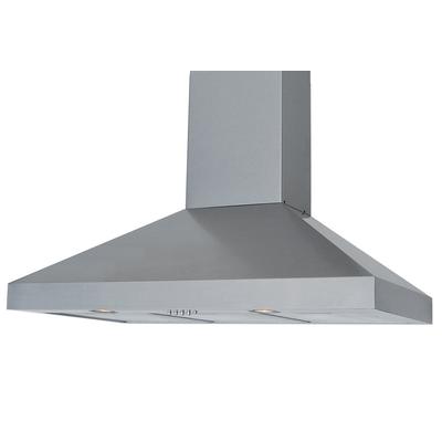 Windster 30" W Wall Mounted Pyramid Shaped Range Hood With 640 CFM (RA-7730SS) - Stainless Steel