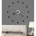 Howard Miller® Oversized Ball II Wall Clock Metal in Black | 42 H x 42 W x 3 D in | Wayfair 625527
