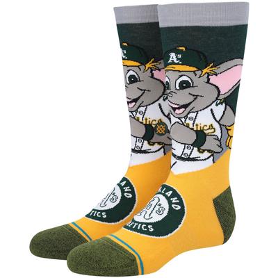 "Youth Stance Oakland Athletics Woven Mascot Crew Socks"