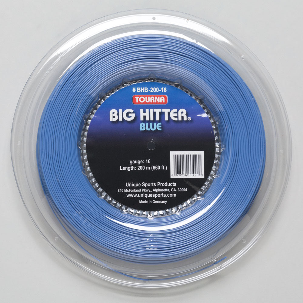 Tourna Big Hitter Blue 16 660' Reel Tennis String Reels - Tourna