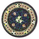 KNF Tuscan Lemons Mosaic Table Collection - Round Bistro Table, Espresso, 36" dia. - Frontgate