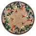 KNF Caramel Hummingbird Mosaic Table Collection - Double-Tiered Side Table, Espresso, 24" dia. - Frontgate